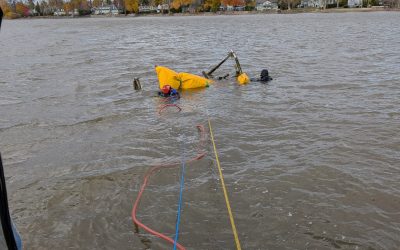 Récupération structure submergé